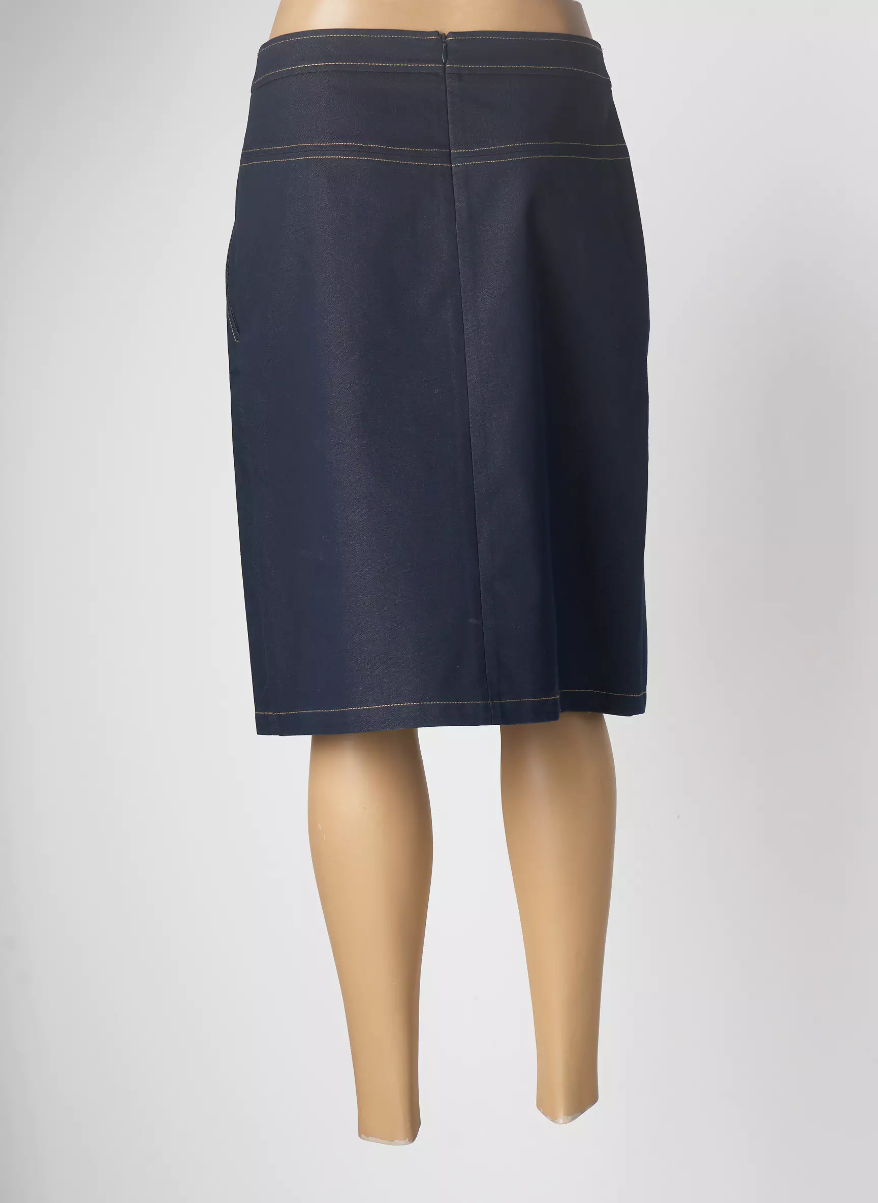 Devernois Jupes Mi Longues Femme couleur bleu