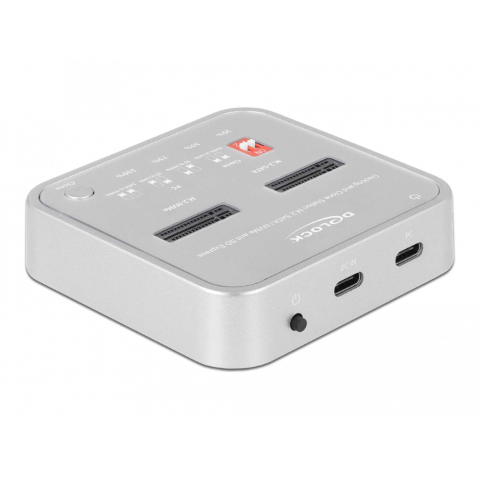 Delock Laptop-Dockingstation DeLOCK USB 3.0 Docking- und Klonstation M.2