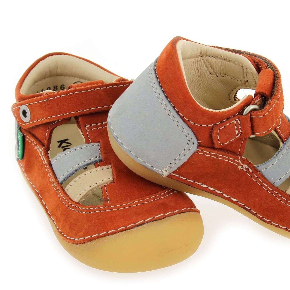 Kickers  SUSHY BOY - Terracotta gris