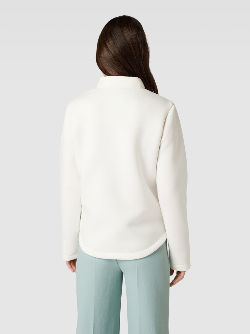 Jacke mit Stepp-Besatz in offwhite