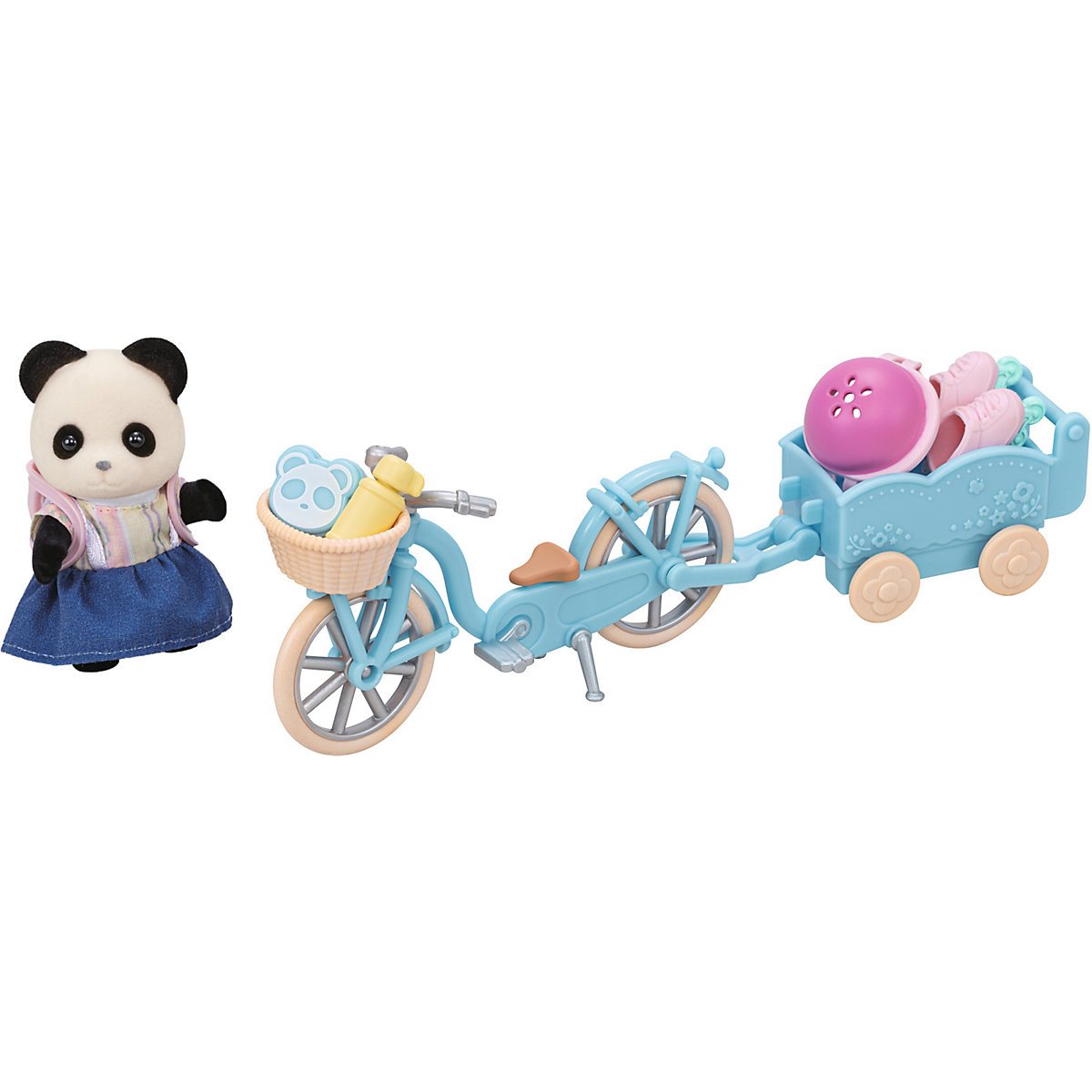 Sylvanian Families Fahrrad und Rollschuhe Spielset mit Figur