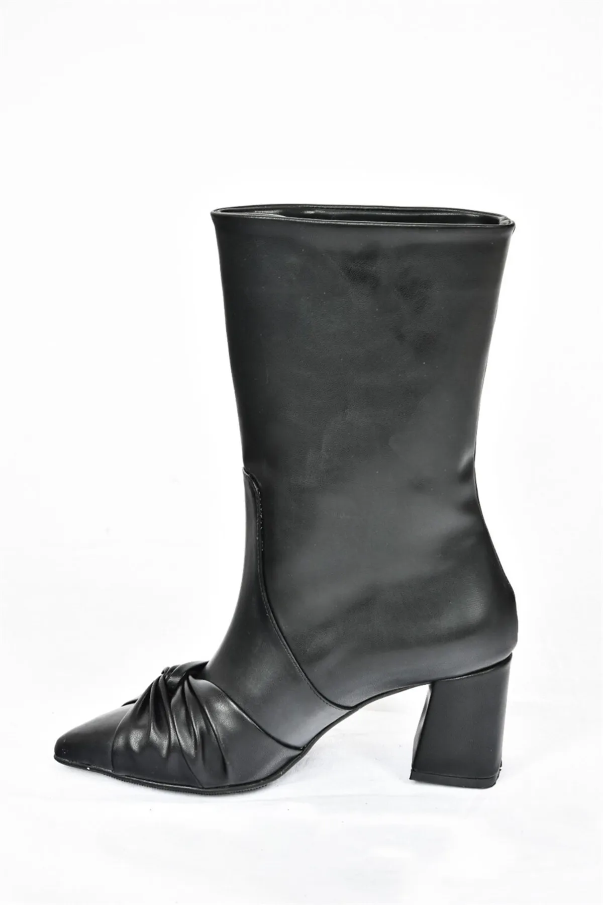 Fox Shoes  Schwarze Damenstiefel mit dicken Absätzen L572940309
