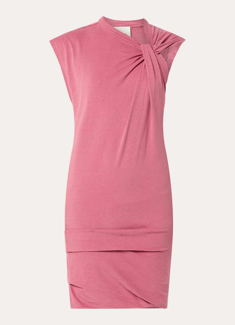 Vestido corto Leany de Isabel Marant con detalles plisados