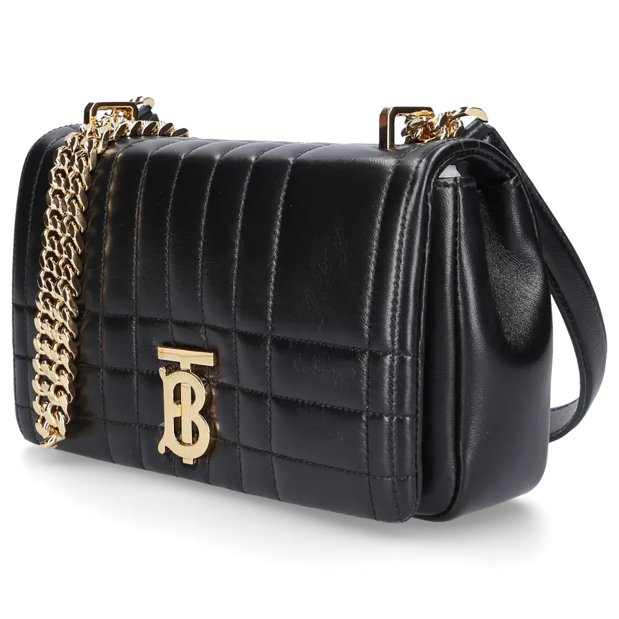 Burberry - Handtasche LOLA Karosteppung - schwarz