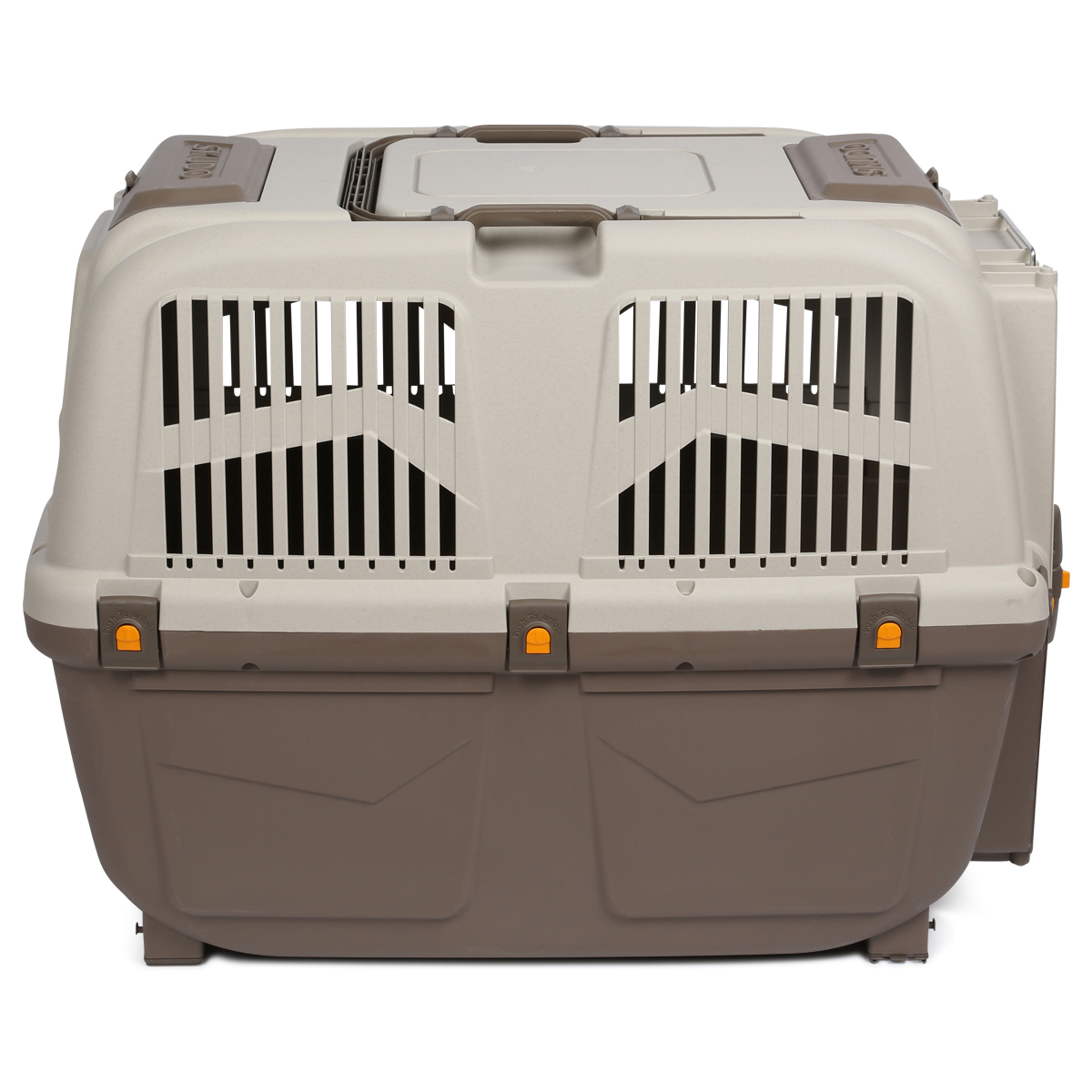 Trixie Friends on Tour Transportbox Skudo taupe/sand bei ZooRoyal