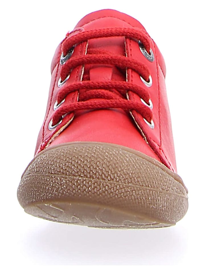 Naturino Leder-Sneakers in Rot günstig kaufen