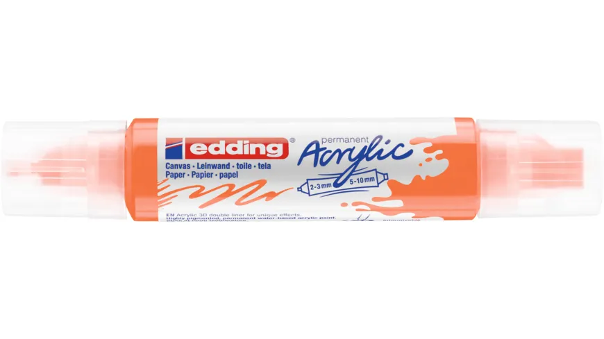 edding Double Liner 3D  neonorange 42 ml neonorange