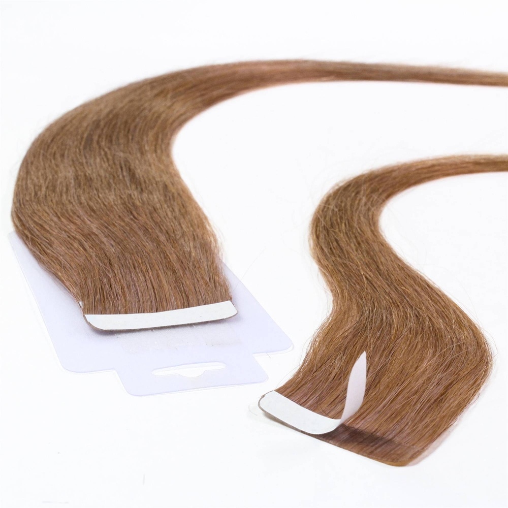 hair2heart Extensions adhésives cheveux naturels #14 blond foncé extensions