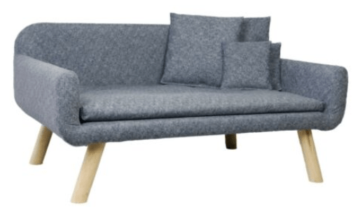 Rohrschneider Hundesofa Cora grau