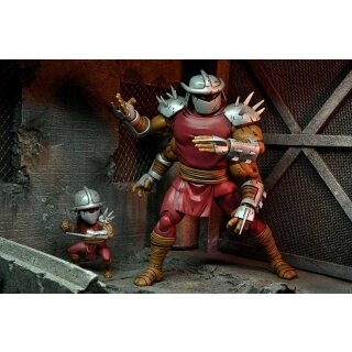 Teenage Mutant Ninja Turtles (Mirage Comics) Actionfigur - Shredder Clone & Mini Shredder (Deluxe)