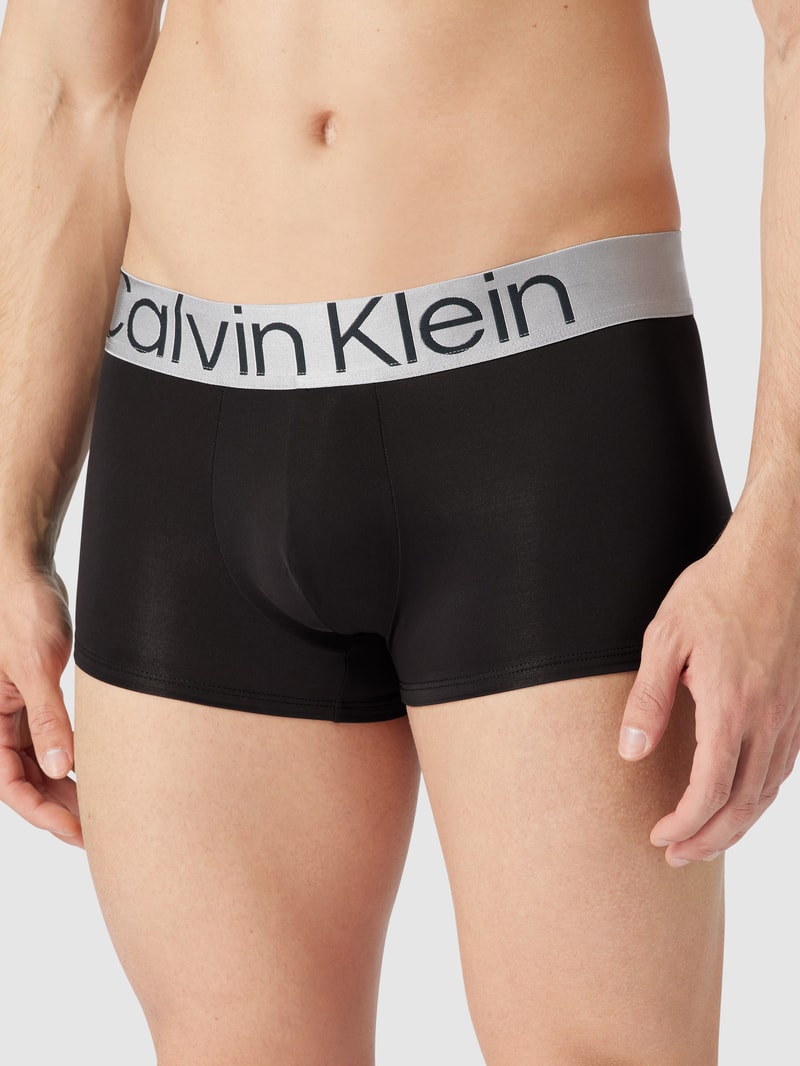 Trunks mit Logo-Bund im 3er-Pack in schwarz