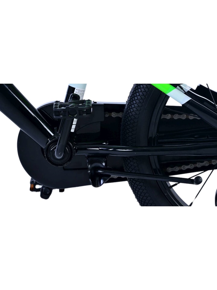Volare Kinderfahrrad Sportivo für Jungen 16 Zoll Kinderrad Neon Schwarz Grün 4 Jahre günstig kaufen onesize