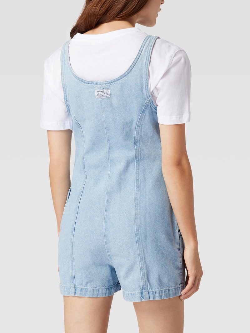 Playsuit in Jeans-Optik in jeans