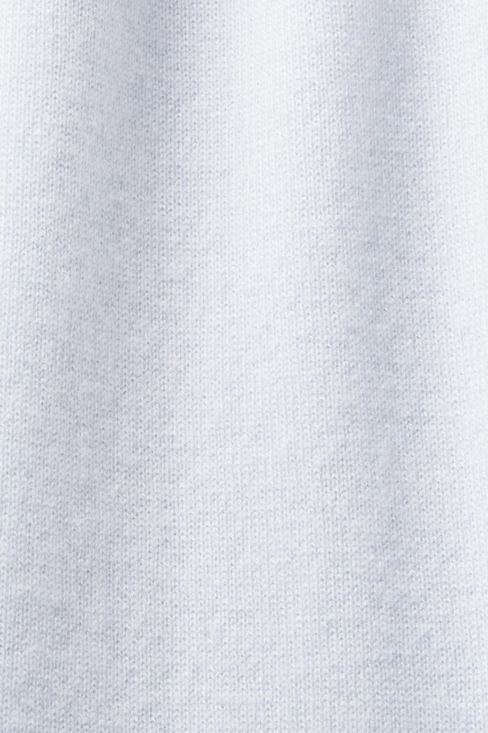 Kurzärmliger Kaschmirpullover