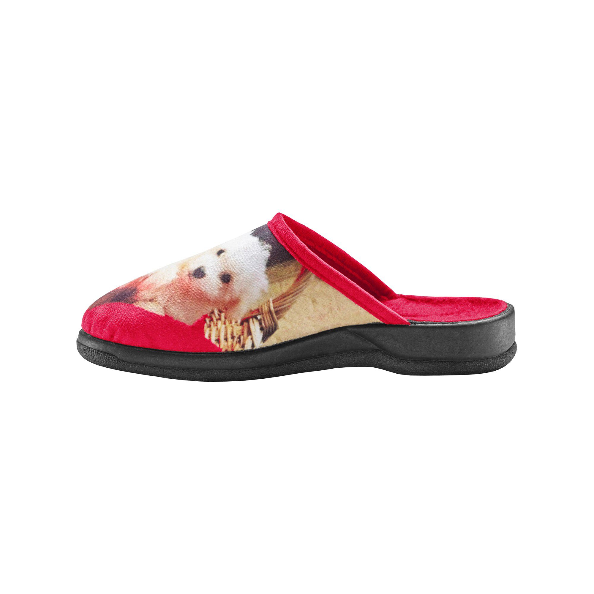 Chaussons mules impression photo 