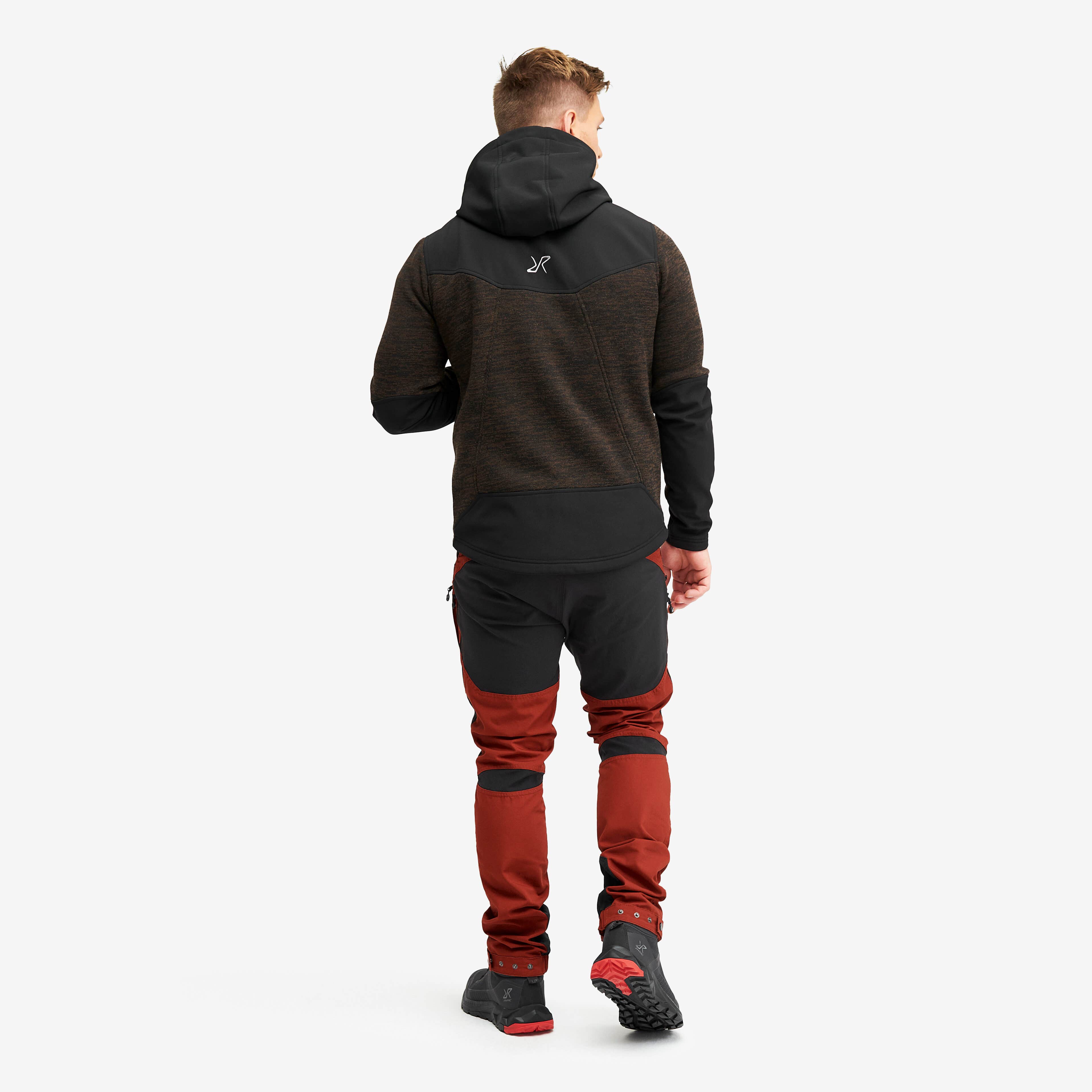 Wander Pro Wool Hoodie Homme Mud