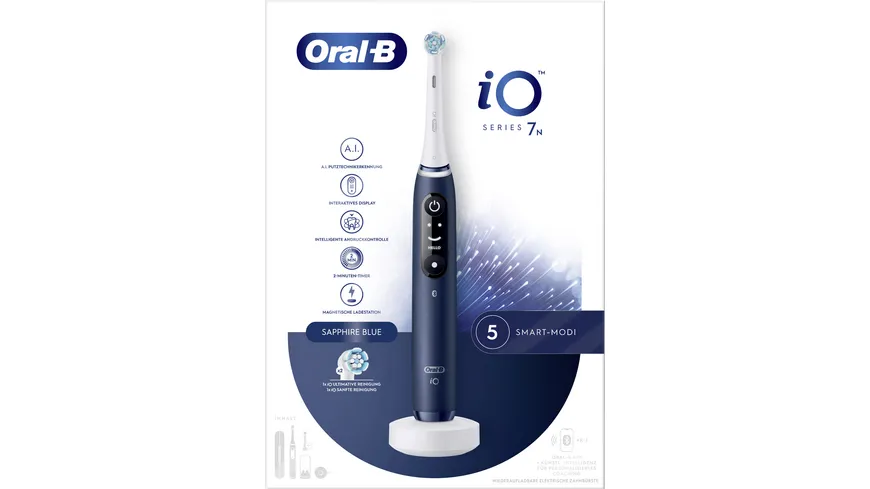Oral-B Elektrische Zahnbürste iO Series 7N Sapphire Blue