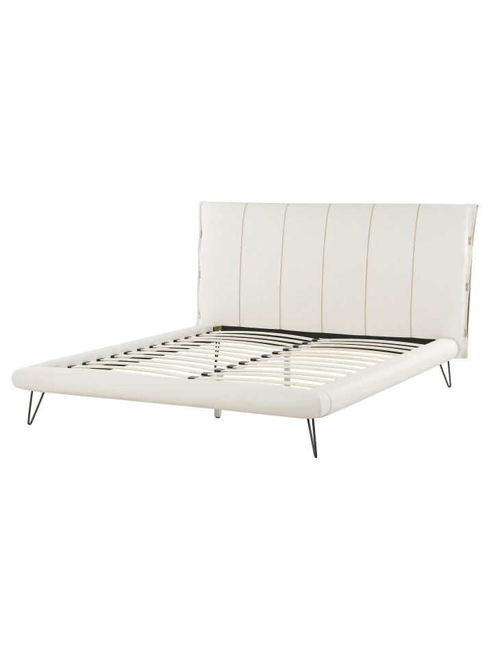 Beliani 4-tlg Schlafzimmer Set BETIN in Weiß günstig kaufen onesize
