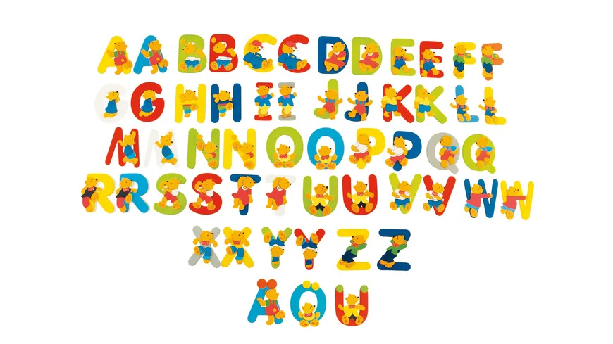 Bieco -  Buchstabe A, 1 Stück, sortiert