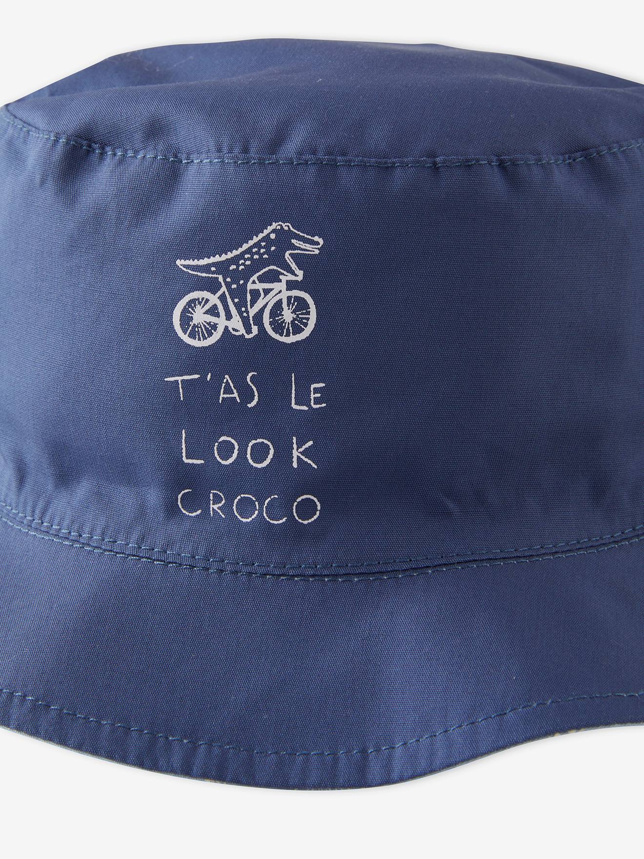 Bob réversible animaux bébé garçon lot bleu clair