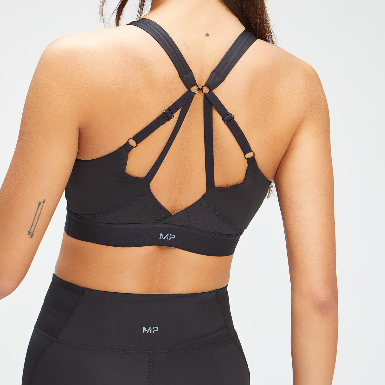 Brassière de sport MP Power Ultra pour femmes – Noir