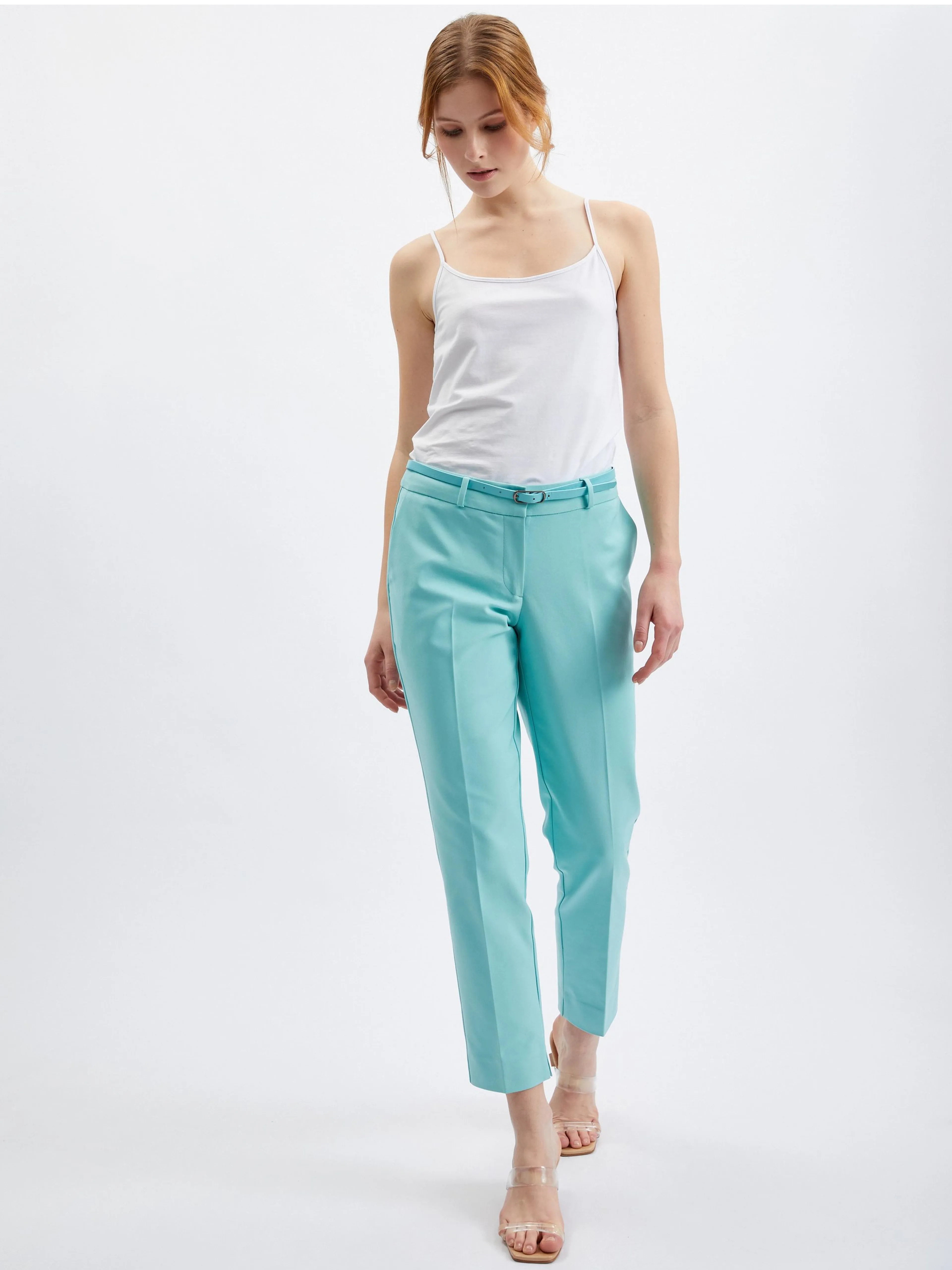 Hellblaue Damenhose ORSAY