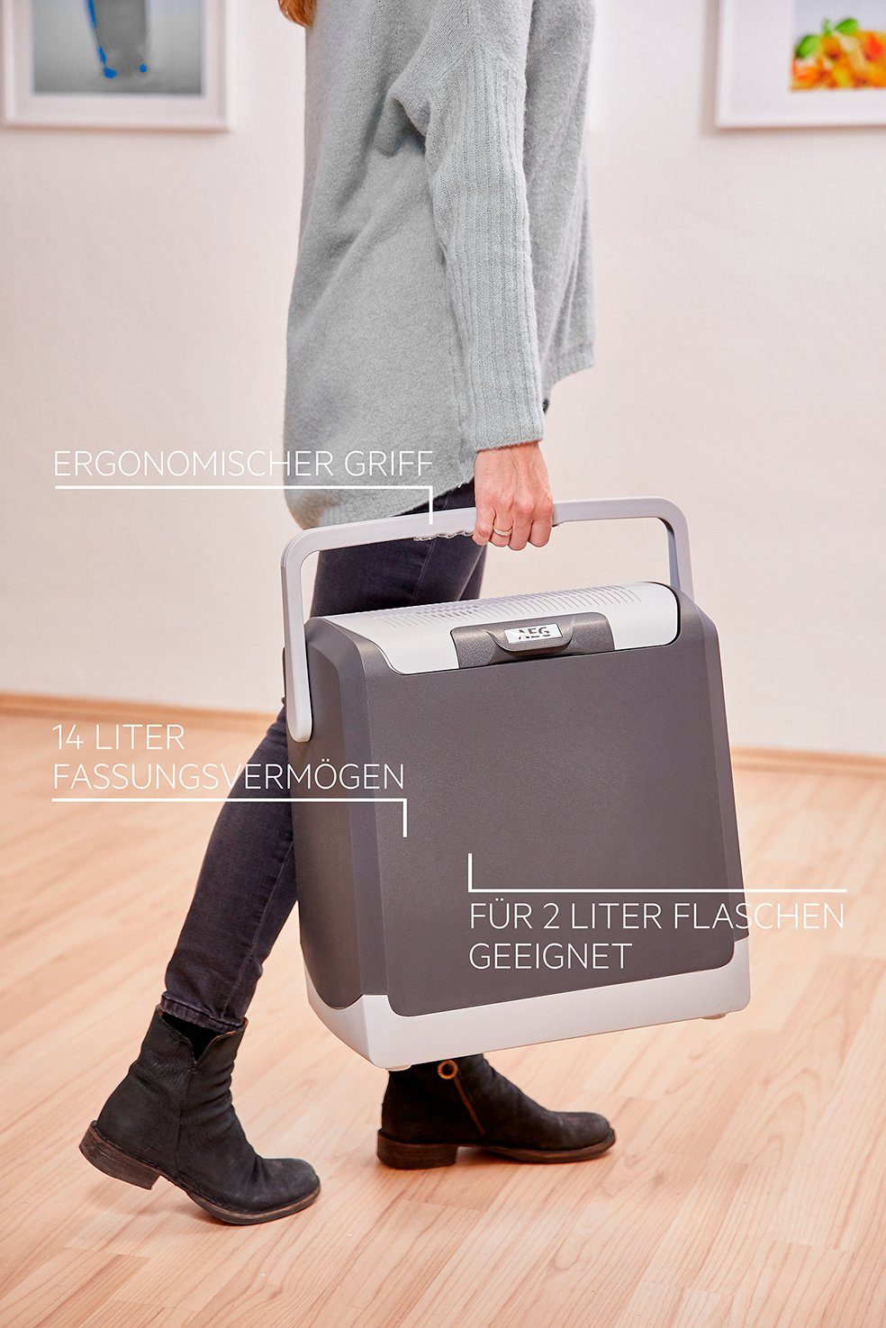 AEG Elektrische Kühlbox KK14 (10695), 14 l