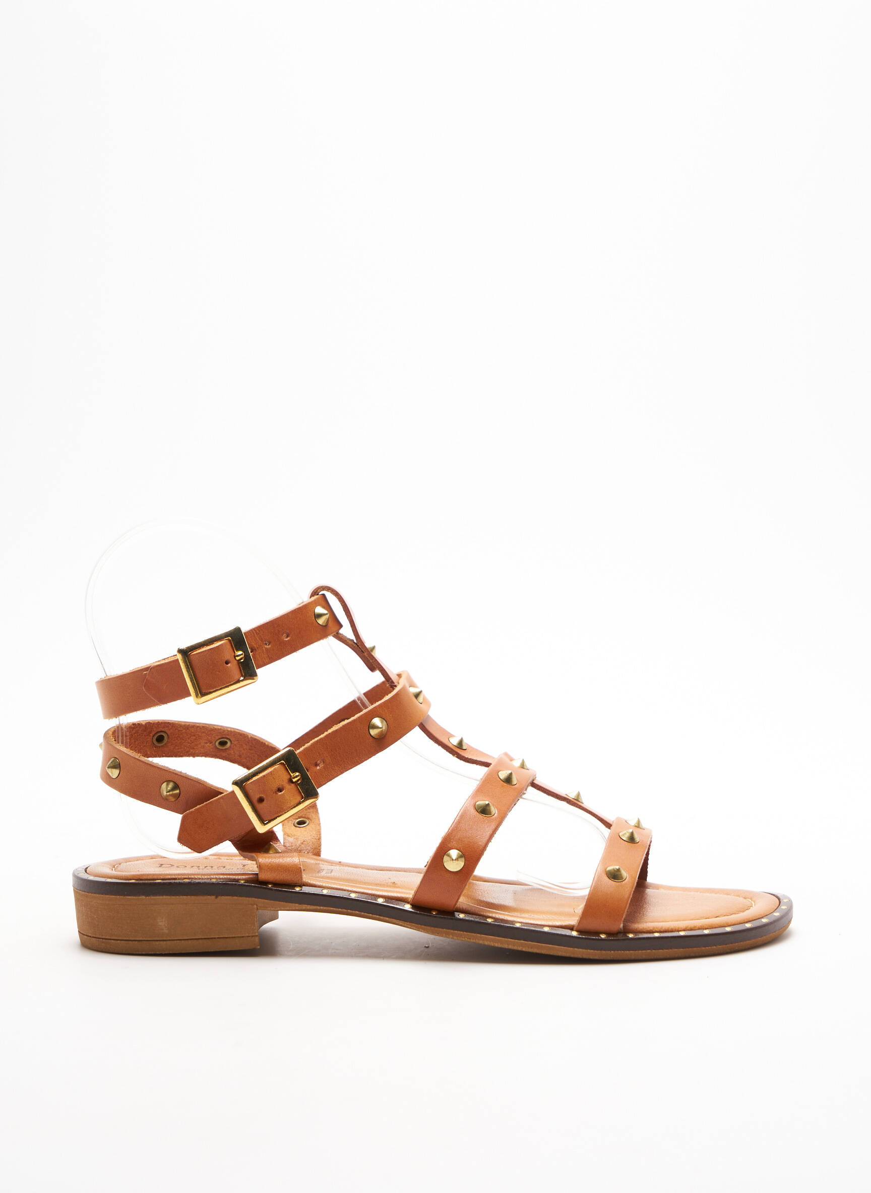 Donna Lucca Sandales Nu Pieds Femme couleur marron