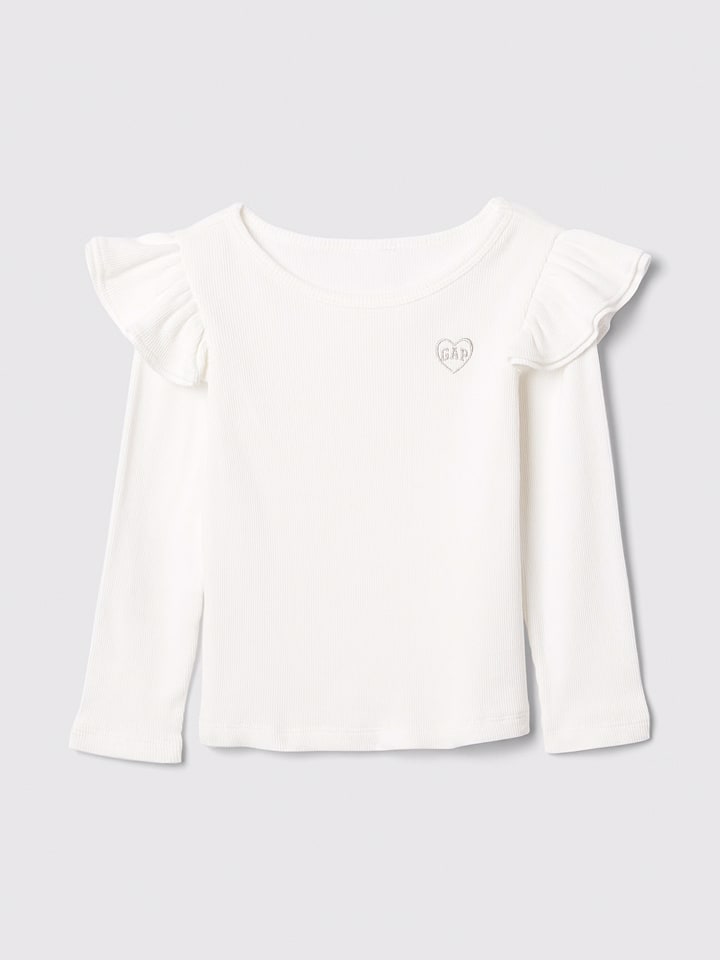 GAP Longsleeve in Weiß günstig kaufen