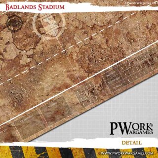 Neoprene Mat: Badlands Stadium 2,4` × 3' (73x92cm)