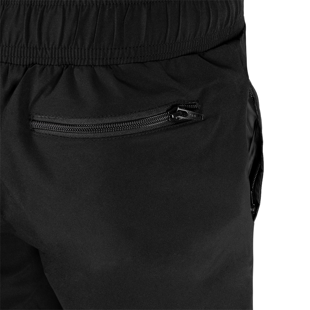Herren Jogginghose LANG STREIFEN schwarz-gelb