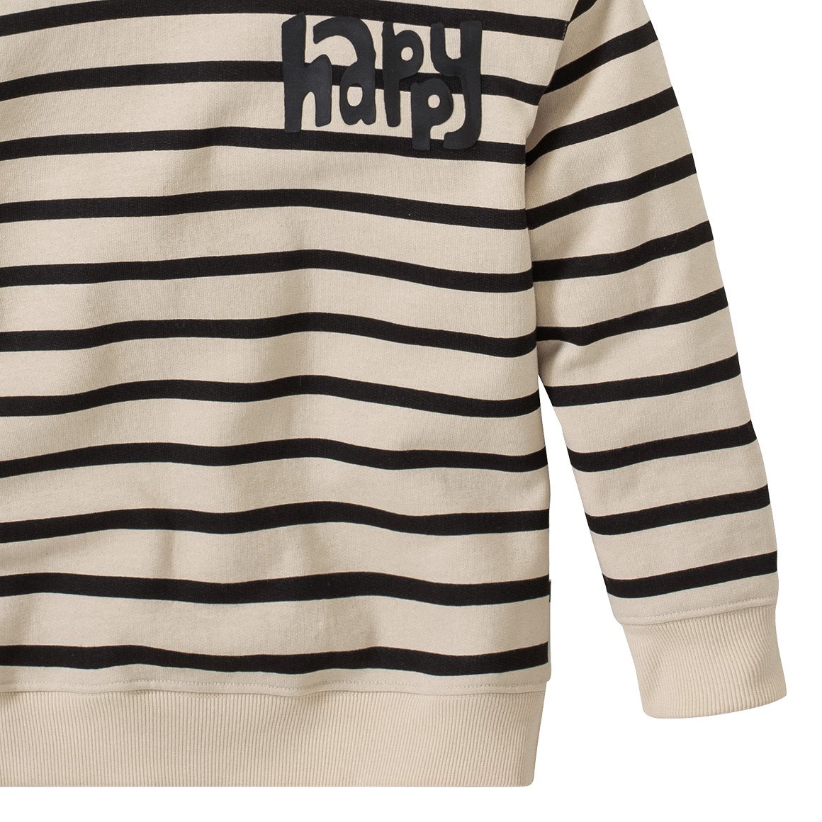 Jungen Sweatshirt im Ringel-Look