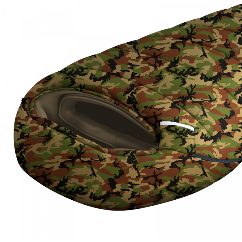 Husky 220 x 85 cm Army Mumienschlafsack