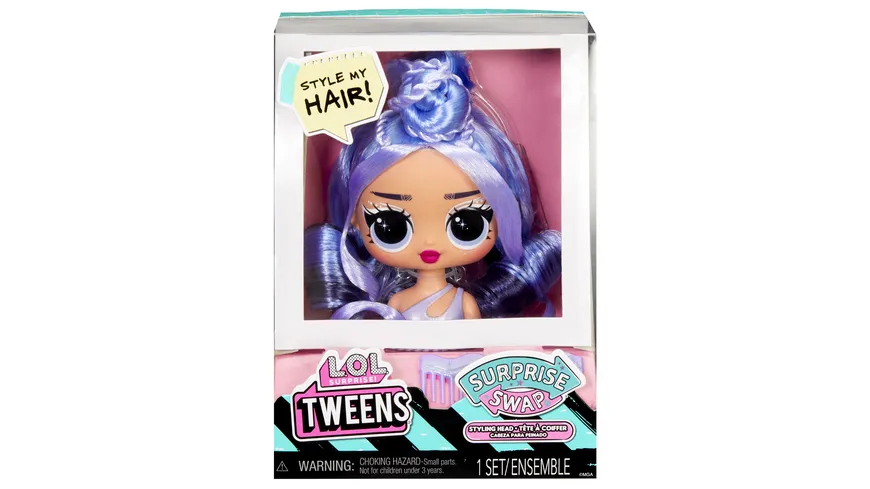 L.O.L. Surprise Tweens Surprise Swap Styling Head Asst in PDQ