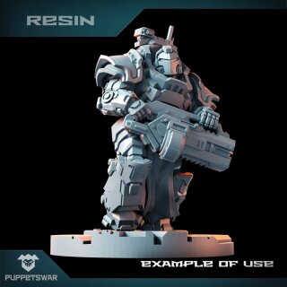 Heavy Prime Gunners Assault Guns (5)