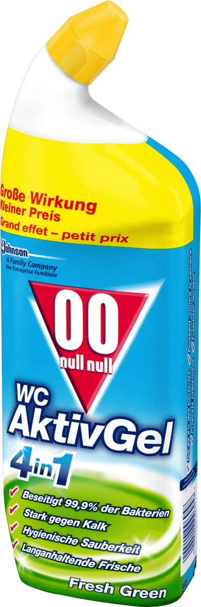 WC-Reiniger 00 Aktiv Gel 4in1 Fresh Green, 750 ml
