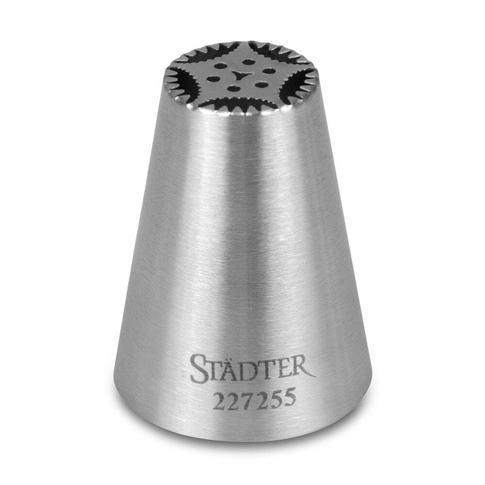 STÄDTER Spritzbeutel Fine Line Tulpentülle Gezackt 18 mm