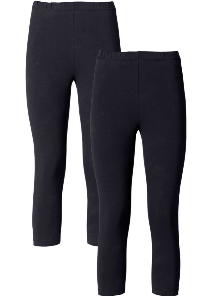 Capri-Leggings (2er-Pack)