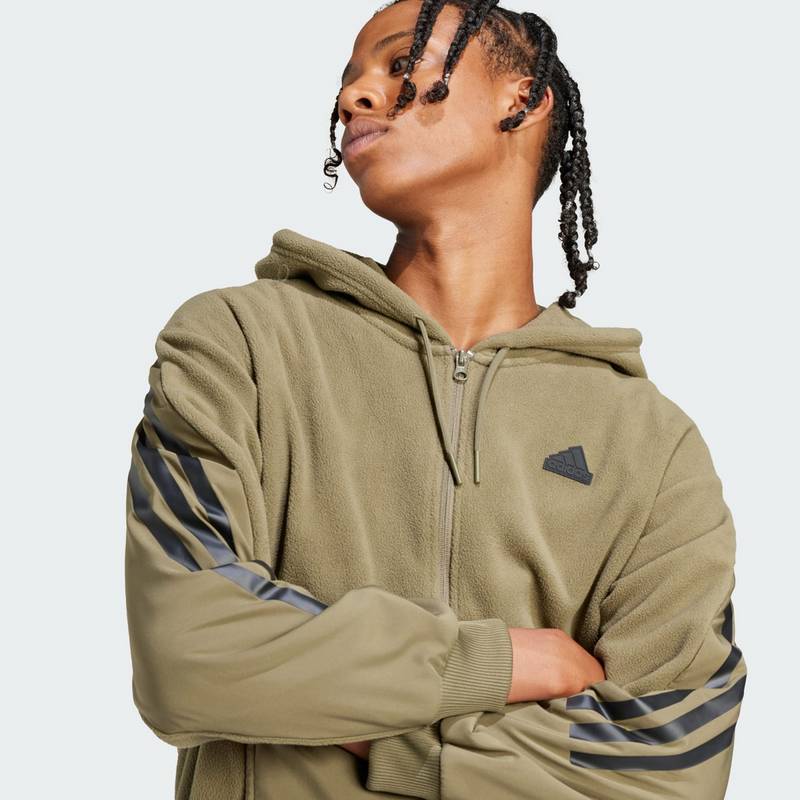 adidas Future Icons 3-Streifen Kapuzenjacke Hoodie