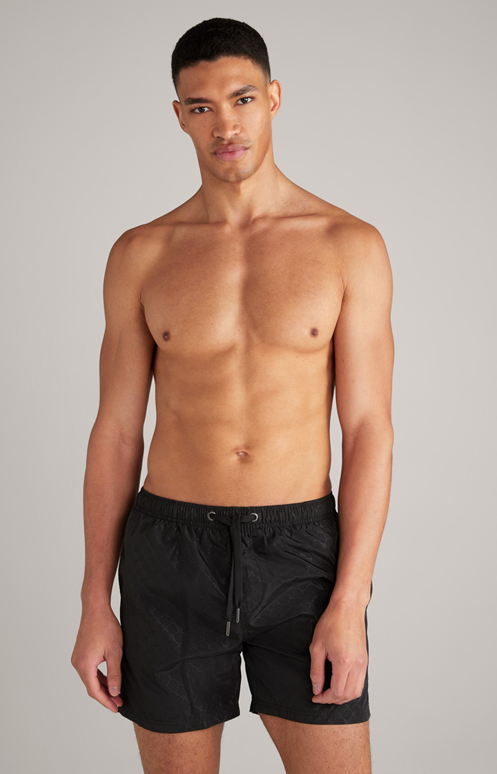 Cornflower Badeshorts Mykonos in Schwarz