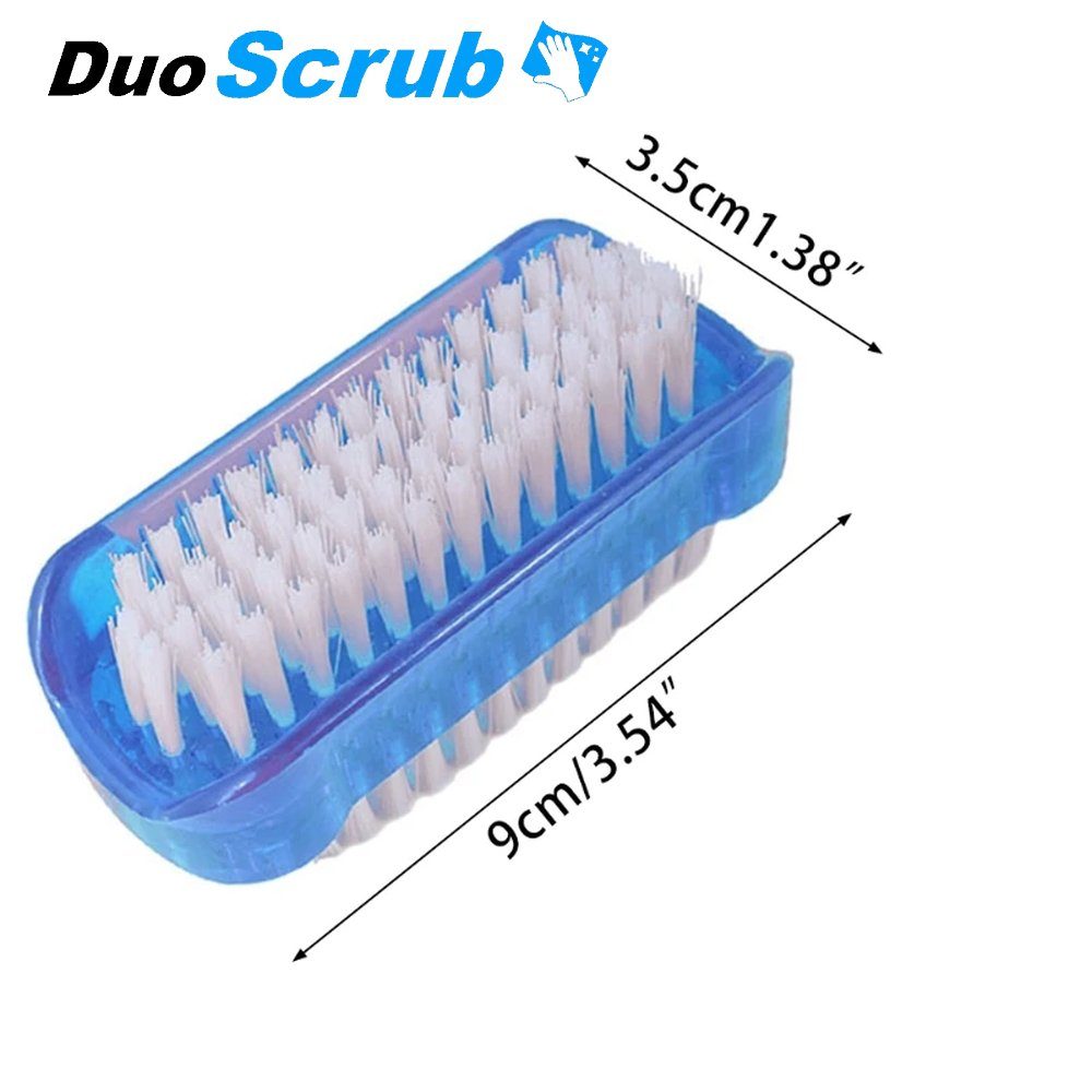 MAVURA Nagelbürste DuoScrub Handwaschbürste Nagelbürste Handbürste, Reinigungsbürste für Hände und Fingernägel doppelseitig [4er Set]