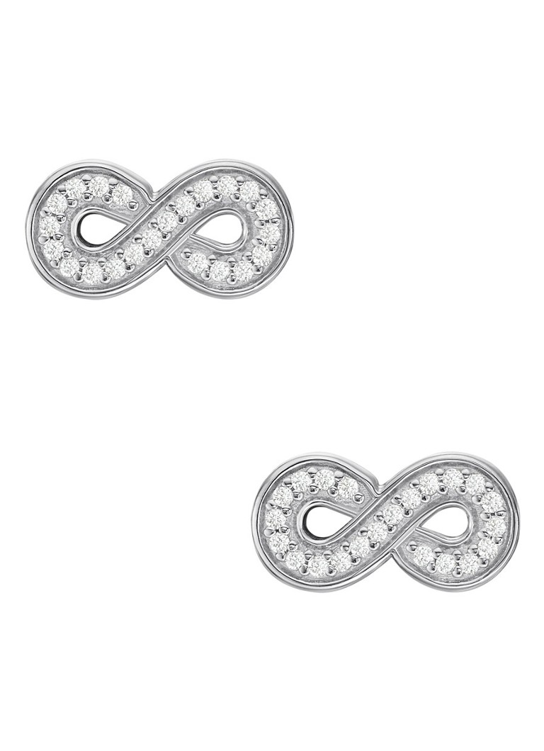 Fossil Sterling silver stud earrings JFS00634040
