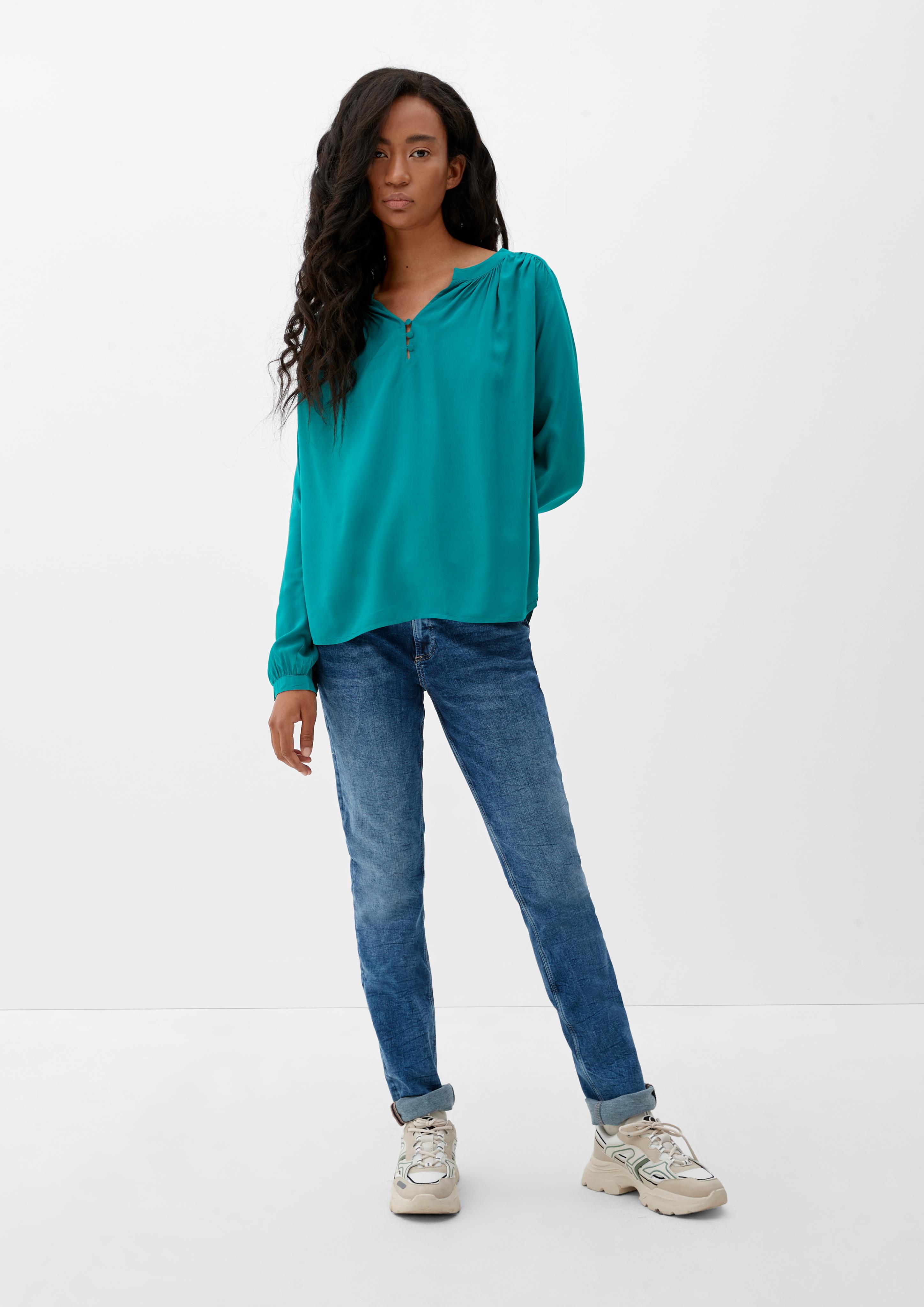 Elegante Bluse aus Viskose  2117727-6696