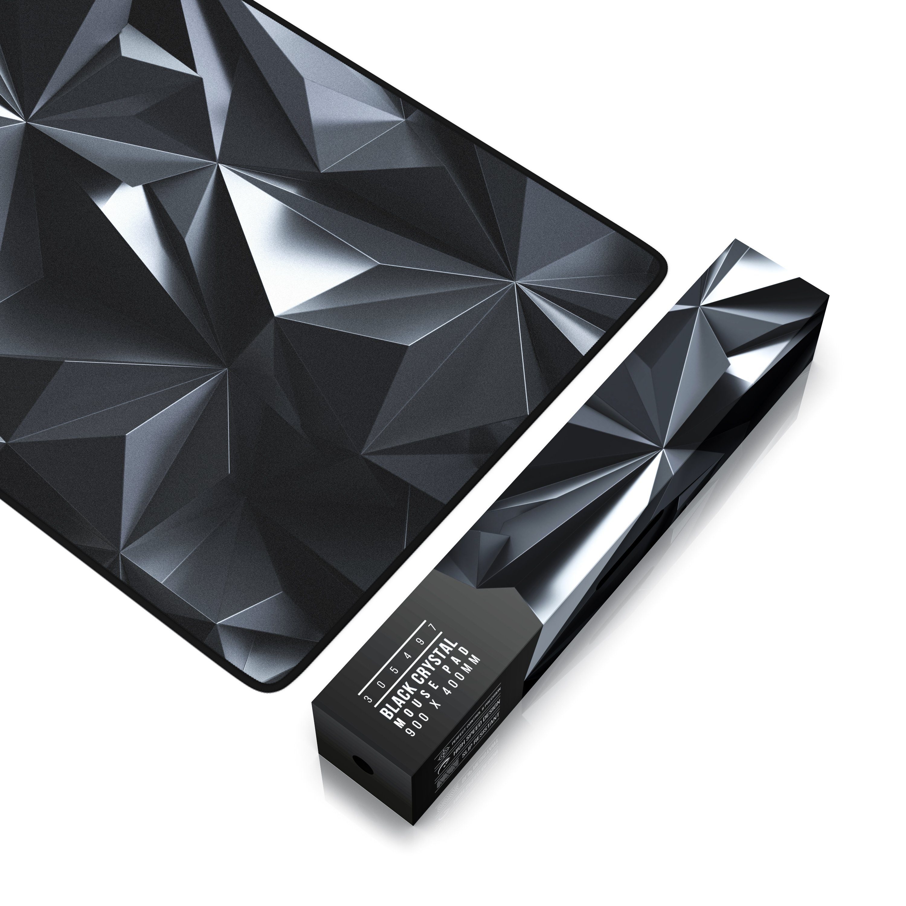 Titanwolf Gaming Mauspad, 900 x 400mm XXL Mousepad - verbessert Präzision & Geschwindigkeit