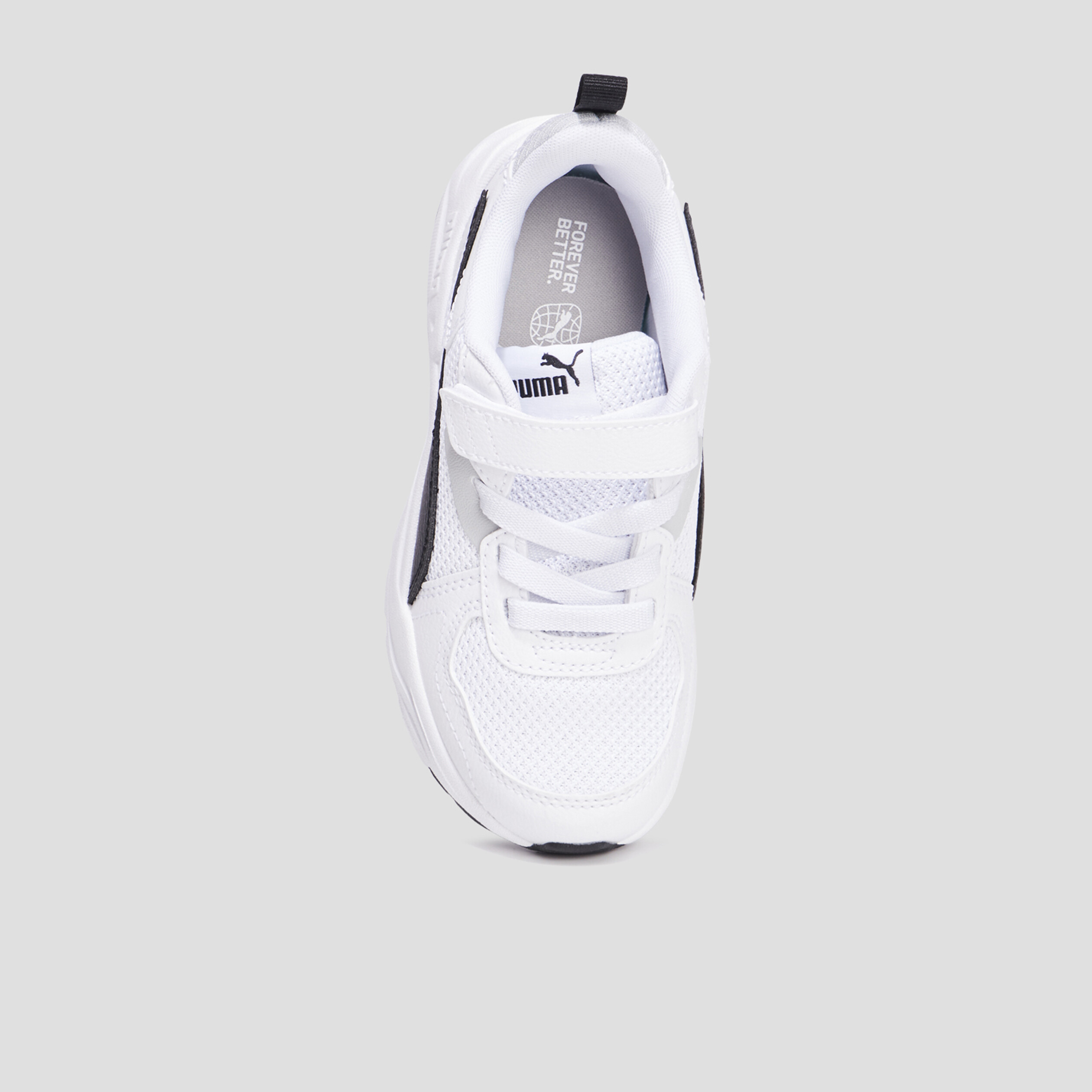 Baskets running à scratchs Puma Trinity blanc garçon | La Halle