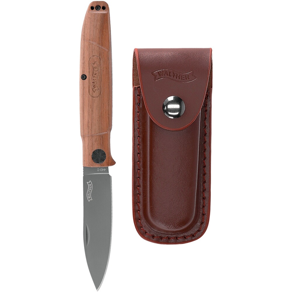 Walther Messer BWK 5 Blue Wood Knife