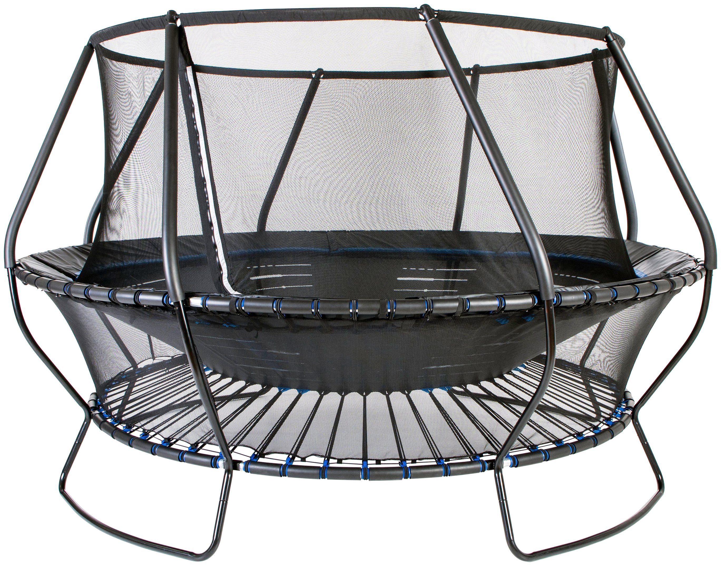 plum Gartentrampolin Freebound Trampolin BOWL, 416 cm mit Sicherheitsnetz