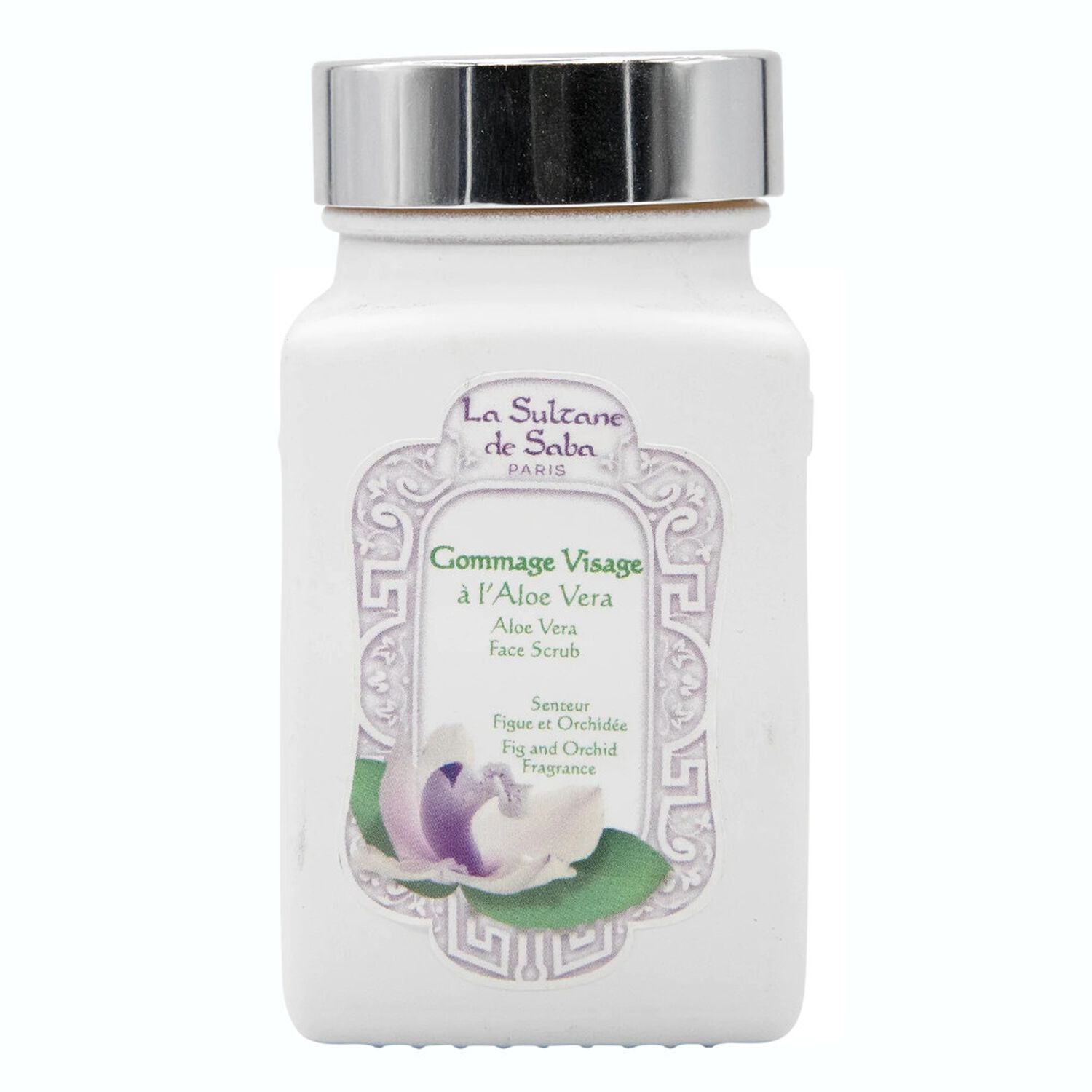La Sultane de Saba Gommage Visage A l'Aloé Véra - Parfum Figue & Orchidée 100 ml