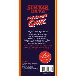 Stranger Things: Das große Quiz (DE)