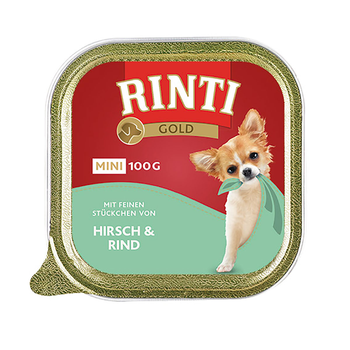 Rinti Gold Mini feine Stückchen von Hirsch & Rind bei ZooRoyal